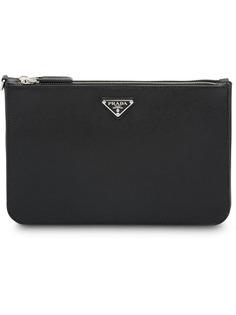 Prada клатч с ремешком на запястье