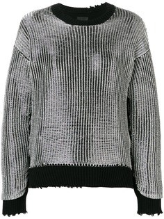 RtA толстовка с эффектом потертости