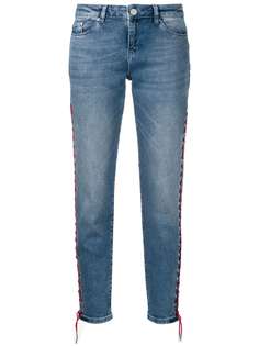 Karl Lagerfeld джинсы Girlfriend со шнуровкой