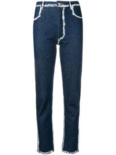 Eckhaus Latta джинсы с крашеными полосками