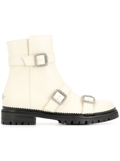 Jimmy Choo ботинки Hank на плоской подошве