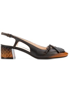 Bottega Veneta туфли-лодочки Cherbourg с ремешком на пятке
