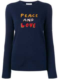 Bella Freud свитер Peace and Love