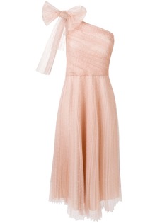 Red Valentino платье из тюля на одно плечо