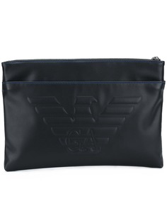Emporio Armani клатч с логотипом