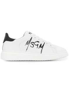MSGM кеды с логотипом