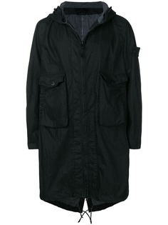 Stone Island непромокаемое пальто Ghost с капюшоном