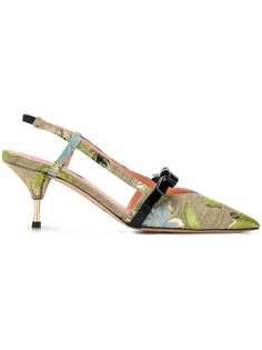 Rochas туфли-лодочки с ремешком на пятке