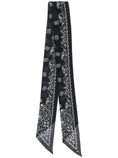 Saint Laurent платок с принтом
