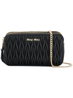 Miu Miu стеганая сумка через плечо