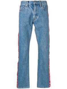 Calvin Klein Jeans джинсы с логотипом и полосками