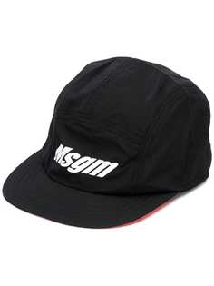 MSGM бейсбольная кепка с принтом логотипа