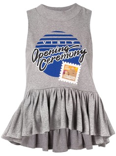 Opening Ceremony топ без рукавов Postcard с баской