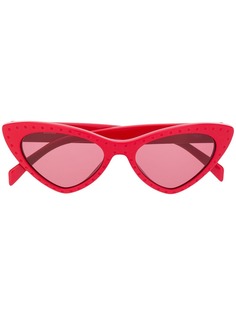 Moschino Eyewear солнцезащитные очки в оправе кошачий глаз