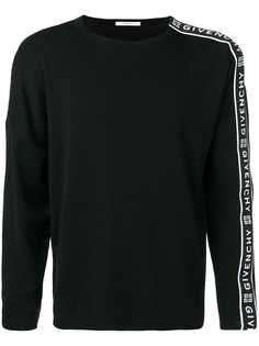 Givenchy джемпер в полоску с логотипом
