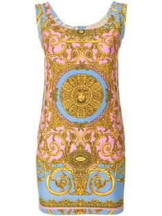 Versace Pre-Owned платье с пастельным барочным принтом