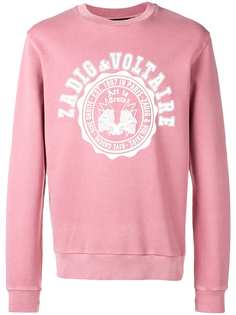 Zadig&Voltaire толстовка с принтом логотипа