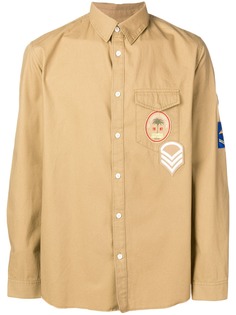 Zadig&Voltaire рубашка с нашивками