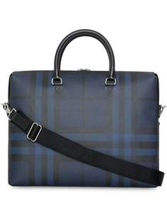 Burberry портфель в клетку London Check