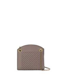 Bottega Veneta клатч с плетением intrecciato на цепочке