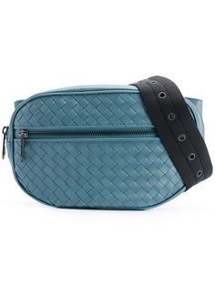 Bottega Veneta поясная сумка с отделкой Intrecciato