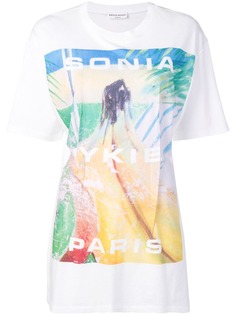 Sonia Rykiel футболка в стиле оверсайз