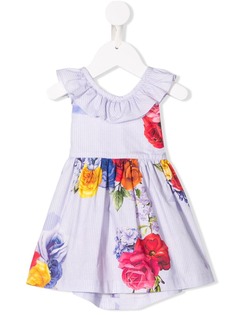 Lapin House расклешенное платье с цветочным принтом