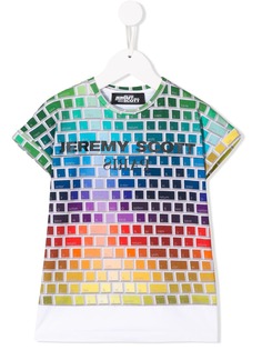 Jeremy Scott Junior футболка в клетку