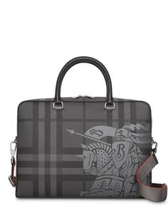 Burberry портфель в клетку London Check