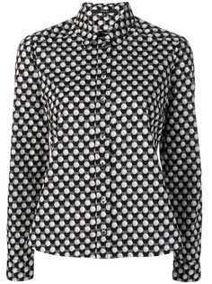 Gucci Pre-Owned рубашка в горох