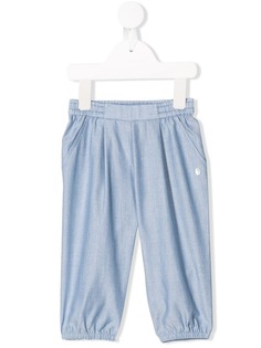 Baby Dior полотняные спортивные брюки