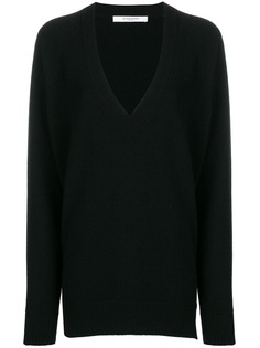 Givenchy джемпер в стиле оверсайз с застежкой на молнию
