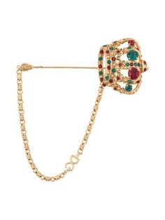 Dolce & Gabbana брошь в форме короны