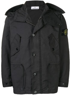 Stone Island пальто со вставками