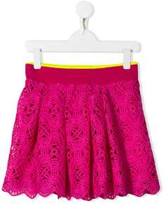 Alberta Ferretti Kids кружевная юбка