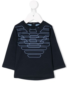 Emporio Armani Kids толстовка с логотипом