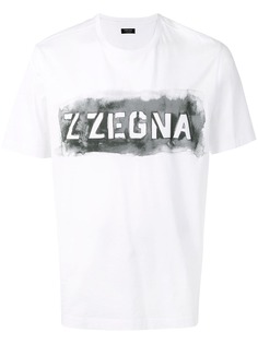 Z Zegna футболка с нашивкой-логотипом