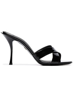 Dolce & Gabbana лакированные мюли