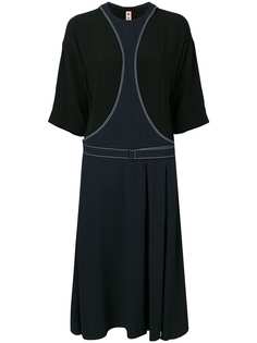 Marni платье миди с поясом