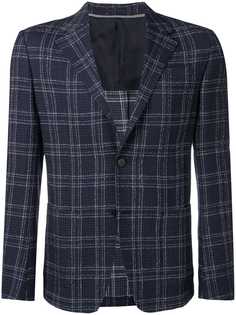 Z Zegna блейзер в клетку
