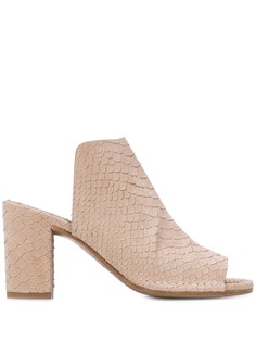 Del Carlo мюли с открытым носком