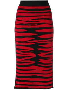 Sonia Rykiel юбка миди в полоску