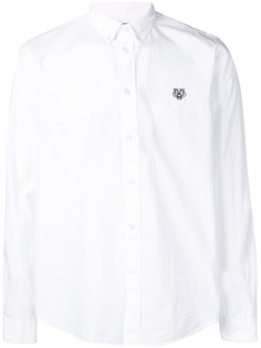 Kenzo рубашка с вышитым логотипом