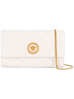 Versace стеганый клатч Medusa