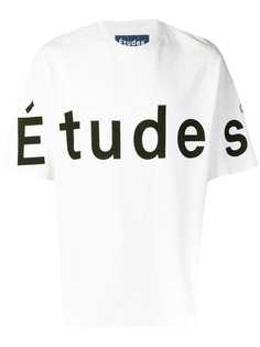Études футболка Contributor с логотипом