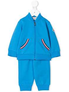 Moncler Kids спортивный костюм с полосками на карманах