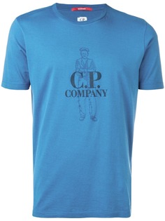 C.P. Company футболка с принтом логотипа
