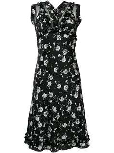 Ermanno Scervino платье миди с цветочным принтом