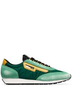 Prada кроссовки Milano 70 с сетчатыми вставками