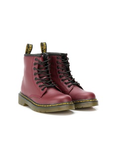 Dr. Martens Kids ботинки по щиколотку со шнуровкой